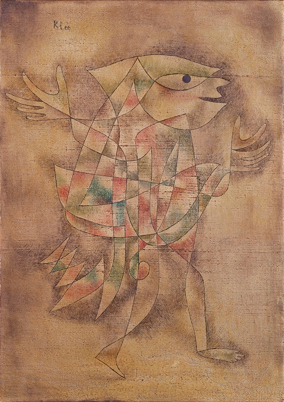 Paul Klee, Narr in Trance, 1929, Öl auf Leinwand, Museum Ludwig, © RBA